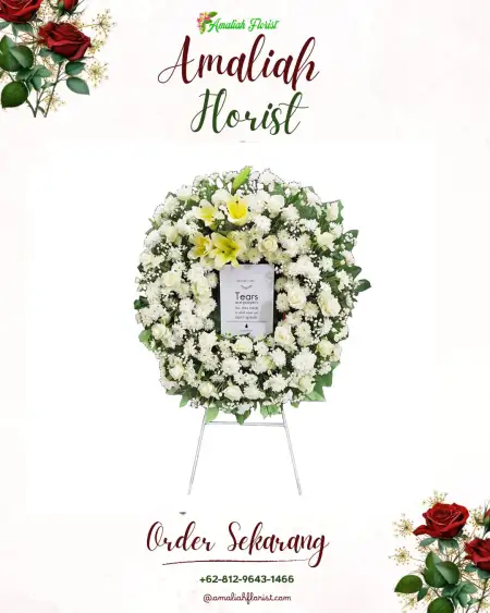 Krans Bunga Duka Sumberkima